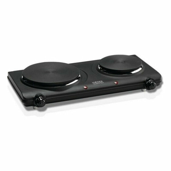 Electric Hot Plate Haeger HP-02B.013A Black 2 Stoves 2250W (Refurbished B)