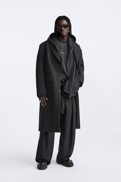 Пальто мужское ZARA - limited edition Oversize coat
