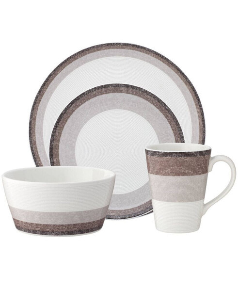 Colorscapes Canyon Layers 4 Piece Coupe Place Setting