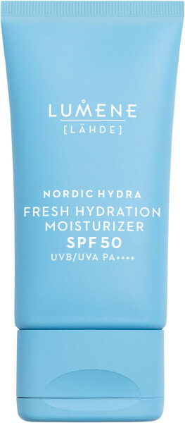Lumene Fresh Hydration Moisturizer SPF50 Увлажняющий солнцезащитный крем