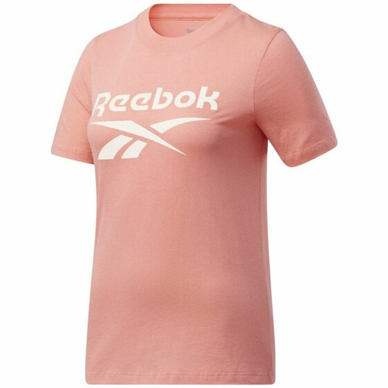 Футболка с коротким рукавом женская Reebok Identity Logo Розовый