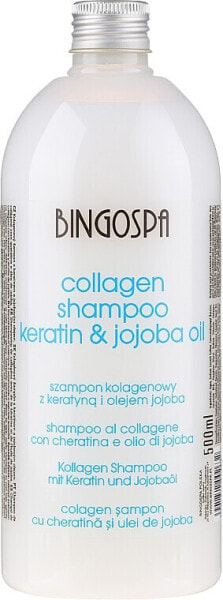 Kollagen Shampoo mit Keratin und Jojobaöl