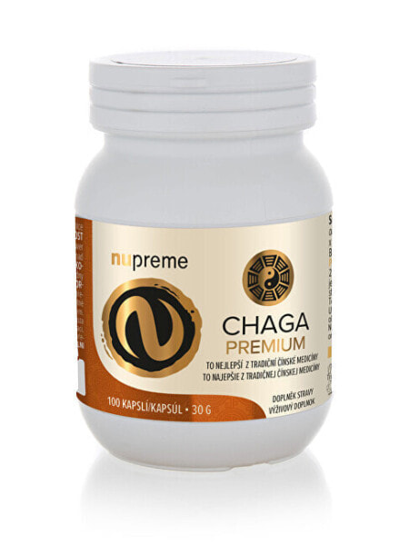 Chaga PREMIUM 100 capsules Nupreme
