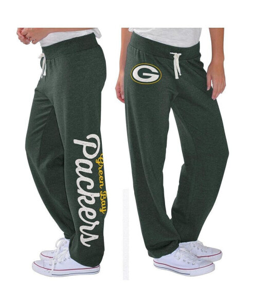 Women's Green Green Bay Packers Scrimmage Fleece Pants
