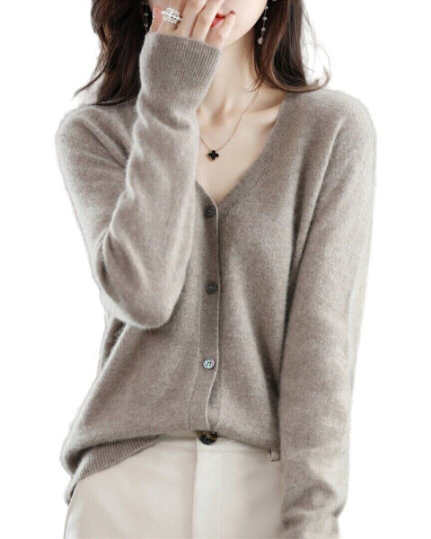 Asne Wool Cardigan Women's 6