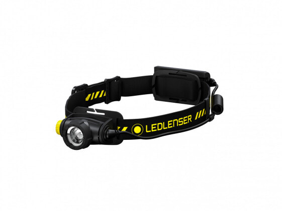 LED Lenser H5R Work - Hand flashlight - Black - Yellow - Aluminium - Buttons - Rotary - IP67 - LED