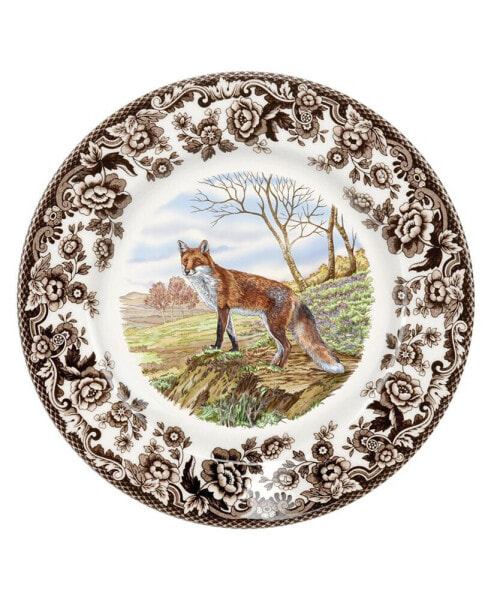 Woodland Red Fox Salad Plate
