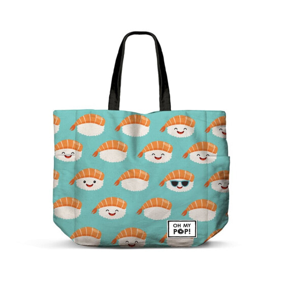 OH MY POP Horizontal Fan Nigiri Shopping Bag