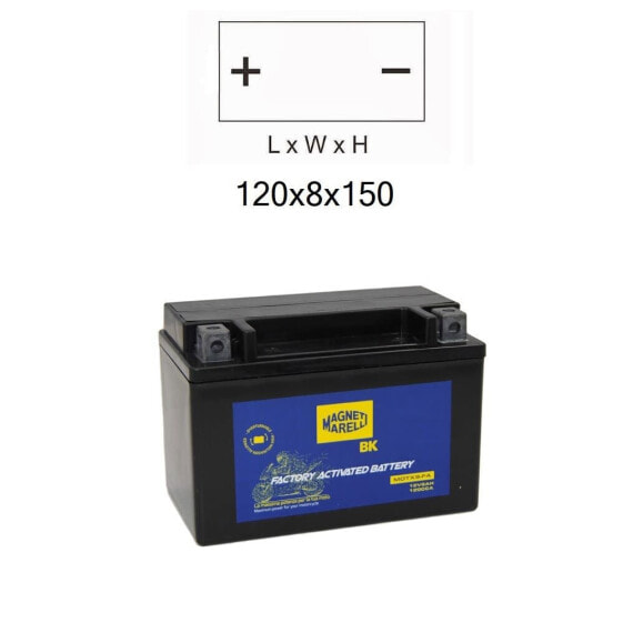 MAGNETI MARELLI MOTX9 AGM battery