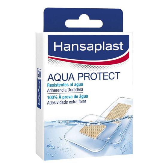 Пластырь водонепроницаемый HANSAPLAST Aqua Protect 20 штук