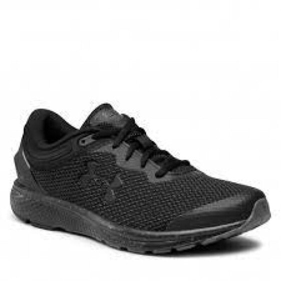 Мужские кроссовки спортивные для бега черные текстильные низкие Under Armor Charged Escape 3 BL M 3024912-003