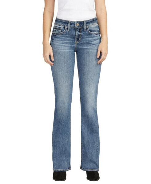 Джинсы для женщин Silver Jeans Co. Suki Mid Rise Curvy Fit Bootcut
