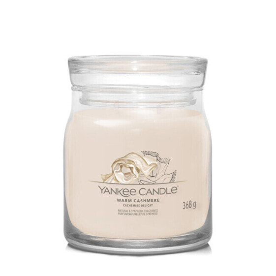 Ароматическая свеча Yankee Candle Warm Cashmere 368 г.