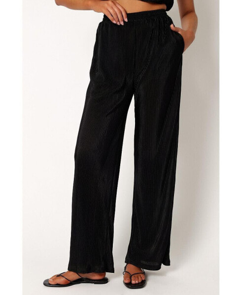 Womens Lucy Plisse Pants