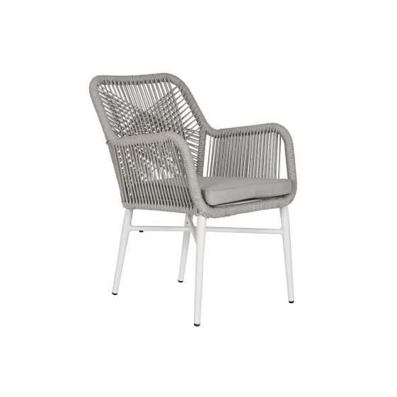 Садовое кресло Home ESPRIT Белый Серый 57 x 63 x 84 cm