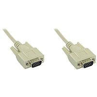 InLine VGA Cable 15 Pin HD male / male beige 1m