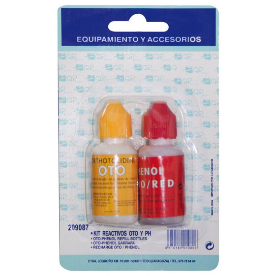 PRODUCTOS QP Oto and pH reagent bottle