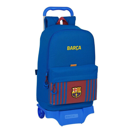 Детский рюкзак с колесиками F.C. Barcelona 31 х 47 х 15 см