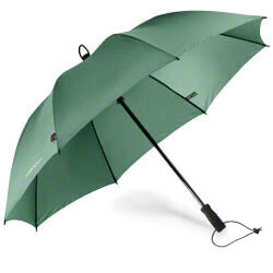 Walimex 17828 - Full-sized - Rain umbrella - Round - Olive - Fiberglass - PTFE - Polyester