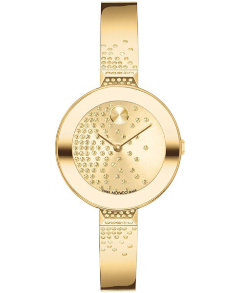 Часы Movado Women's Bold Bangles Ionic Gold Tone Watch