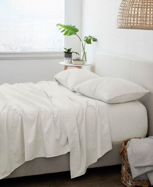 Постельное белье IENJOY HOME home Collection Premium 4 Piece Ultra Soft Flannel Bed Sheet Set, California King