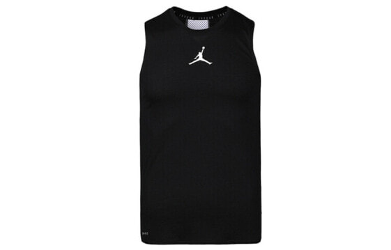 Майка баскетбольная Мужская Jordan Air Logo CZ7851-010 черного цвета
