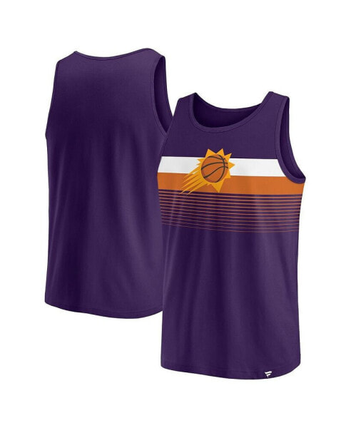 Men's Purple Phoenix Suns Wild Game Tank Top