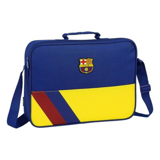 Школьный портфель F.C. Barcelona Синий (38 x 28 x 6 cm)
