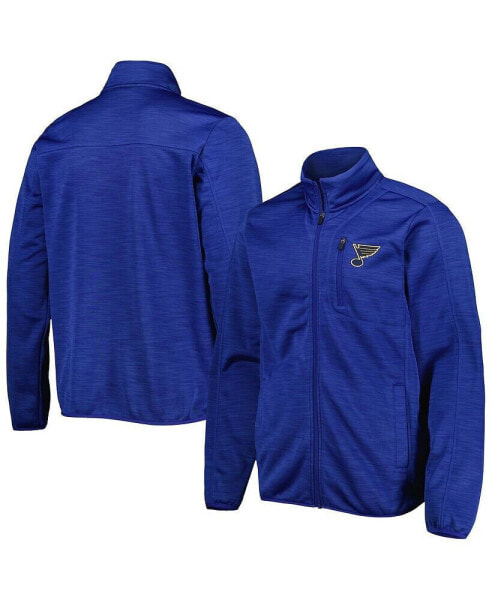 Men's Blue St. Louis Blues Closer Transitional Full-Zip Jacket
