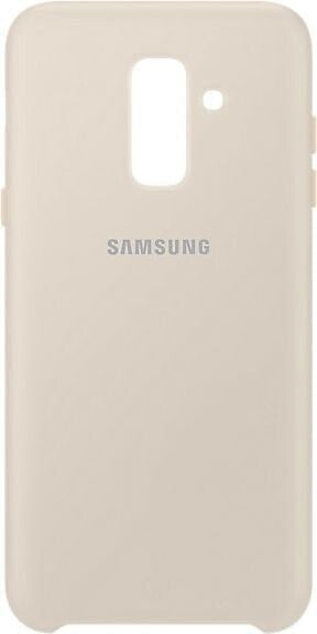 Чехол для смартфона Samsung Dual Layer для Samsung Galaxy A6+ 2018 золотой (EF-PA605CFEGWW)