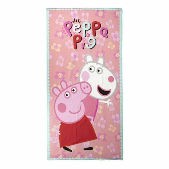 Пляжное полотенце Peppa Pig Розовый 70 x 140 cm Микрофибра