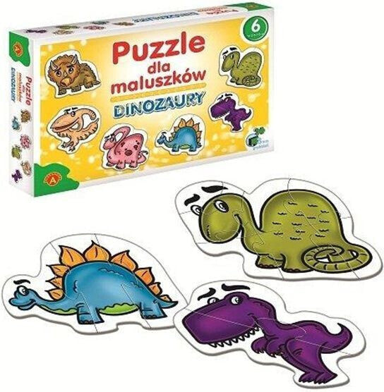 Alexander ALEXANDER Puzzle dla Maluszków Dinozaury - 0542