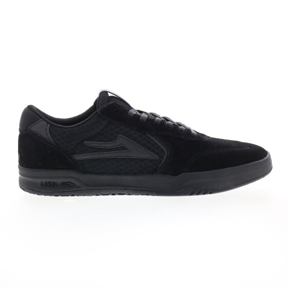 Lakai Atlantic MS2210082B00 Mens Black Suede Skate Inspired Sneakers Shoes