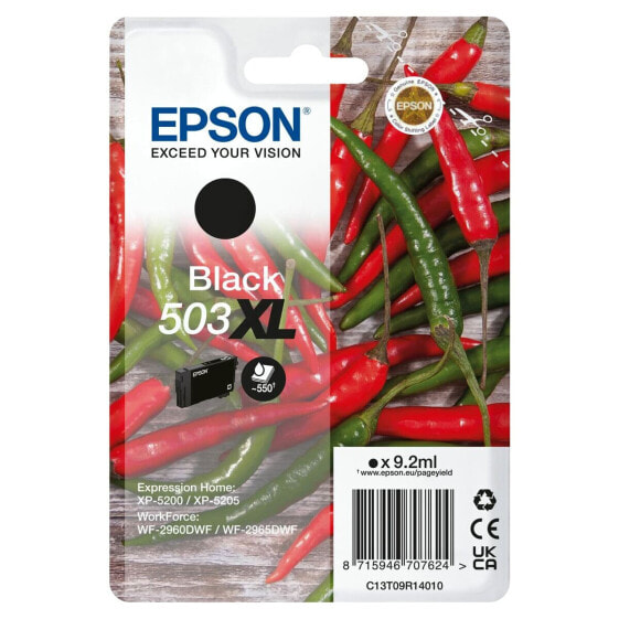 Картридж с оригинальными чернилами Epson C13T09R14020 Чёрный