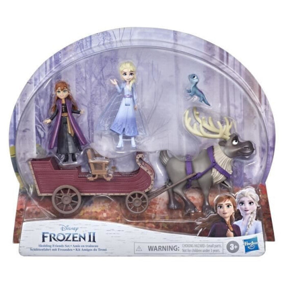 Игровой набор Hasbro Disney's Frozen 2 Эльза и Анна на санях,Путешествие,Холодное сердце 2,F05905L00