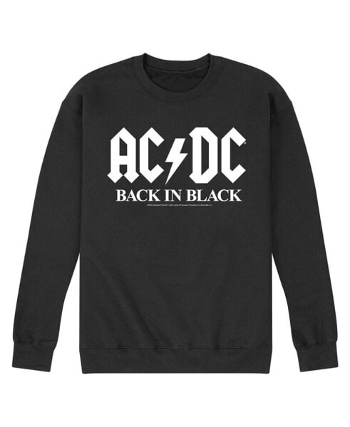 Men's ACDC Back in Black Fleece T-shirt