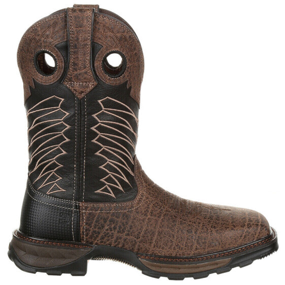 Durango Maverick Xp 11 Inch Waterproof Steel Toe Work Mens Brown Work Safety Sh