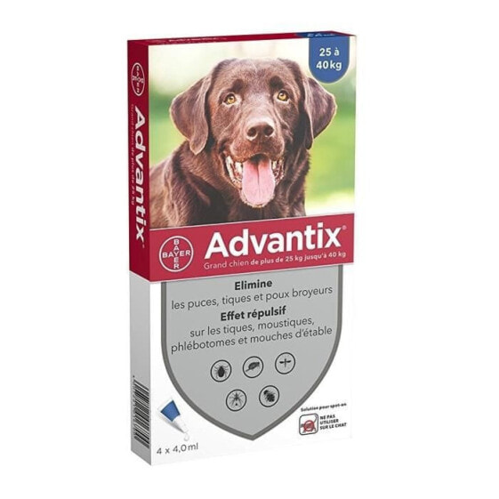 ADVANTIX 4-Pipetten gegen Parasiten - Fr groe Hunde ber 25 kg