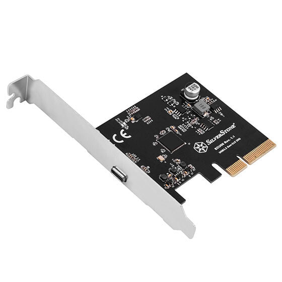 SilverStone ECU06 USB-Typ-C 3.2 Gen 2x2 Schnittstellenkarte - PCIe - Interface Card - PCI