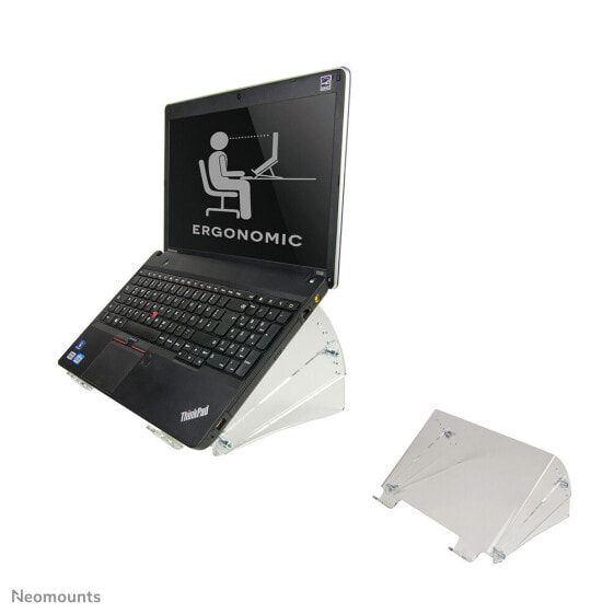 Подставка для ноутбука NewStar Neomounts - прозрачная - 25,4 см (10") - 55,9 см (22") - 15 кг - 0 - 25° - 209 мм
