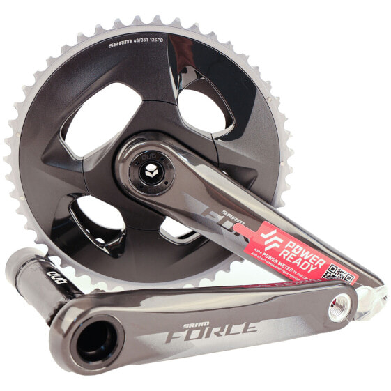 Sram Force AXS Road Bike Carbon Crankset / DUB / 12-Speed / 175mm / 46/33T