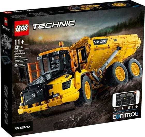 Игрушка LEGO Technic 42114 6x6 Volvo для детей