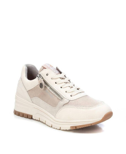 Women's Suede Casual Sneakers By XTI