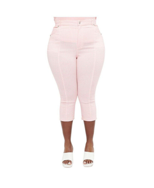 Plus Size 1960s Capri Pants