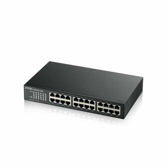 Переключатель ZyXEL GS1100-24E Чёрный Gigabit Ethernet