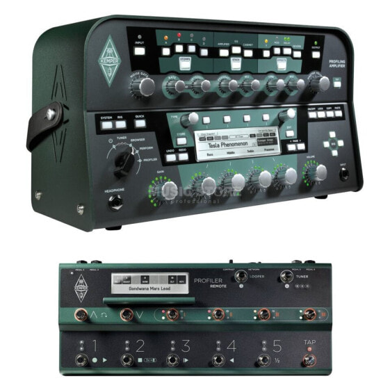 Kemper Profiler Head Amp Modeller & Remote (Black)