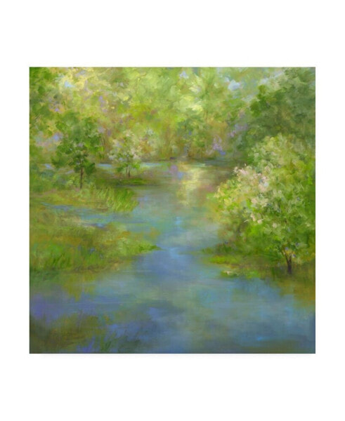 Sheila Finch Spring Lake Reflections Canvas Art - 27" x 33"