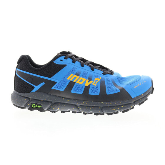 Мужская обувь кроссовки Inov-8 TrailFly G 270 синие из холста