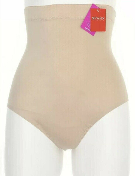 SPANX 241866 Champagne Beige Suit Your Fancy High-Waist Thong Women's Size XL