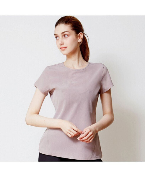 Women's Airy Mile Laser Cut Mesh Top for Women